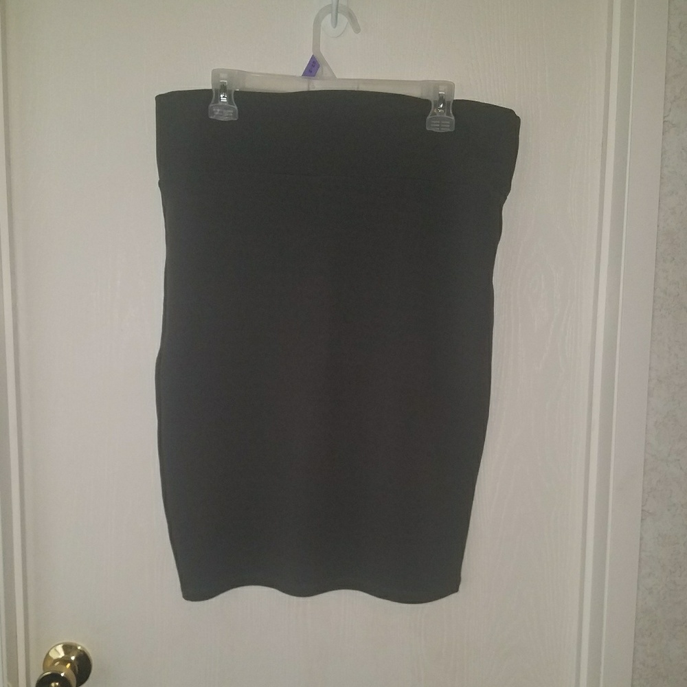 Lularoe slate grey cassie pencil skirt